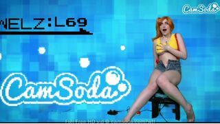 Jewelz Blu vad maszturbálás cosplayben