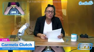Carmela élőben maszturbál latin tűzzel