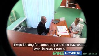 Dögös nővér megdugja öreg professzorát