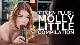 Molly Little tini puncija kemény farkaktól csordul