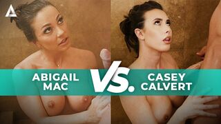 Nuru masszázs csata Abigail Mac Casey Calvert ellen
