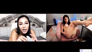 Evelyn Claire Gianna Dior leszbikus webkamera élvezete