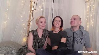 Vincent Sophia Flo izzó hármas dugás