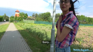 Félénk tinicsaj réten keményen megdugva