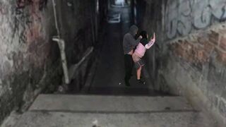 Barna cicám vadul átadva magát a favela királyának a funk ritmus után keményen megdugva